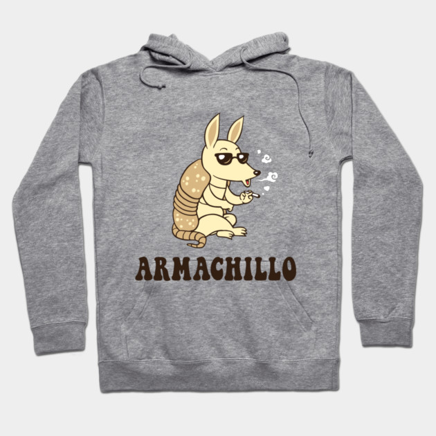 Armachillo Hoodie by dumbshirts