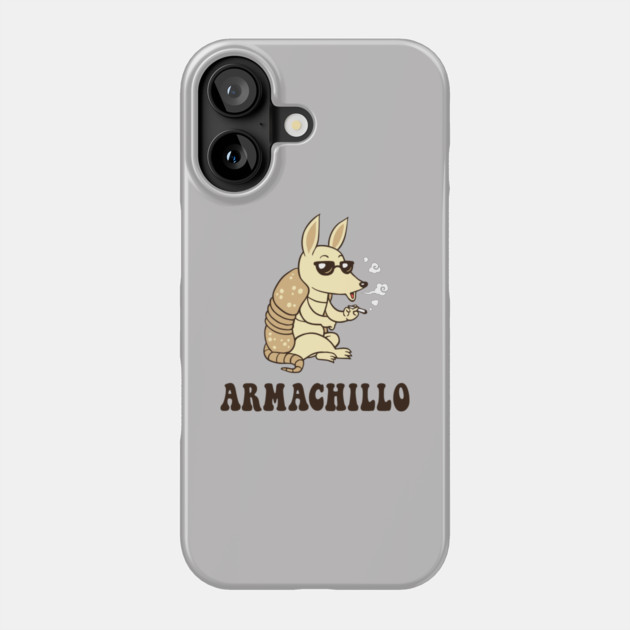 Armachillo Phone Case by dumbshirts