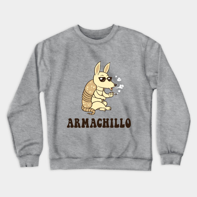 Armachillo Crewneck Sweatshirt by dumbshirts