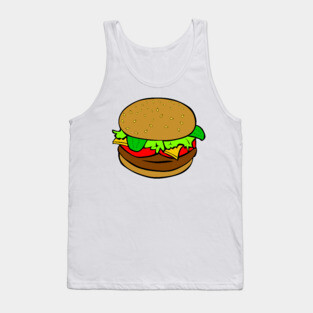 Hamburger Tank Top