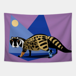 African Civet Tapestry