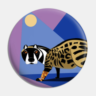 African Civet Pin