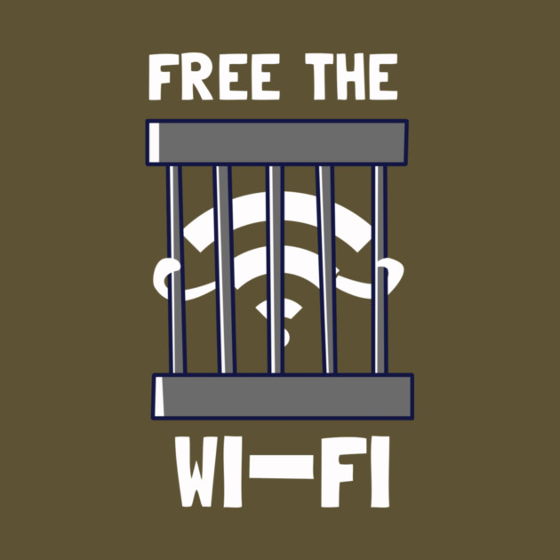 Free The Wi-Fi by dumbshirts