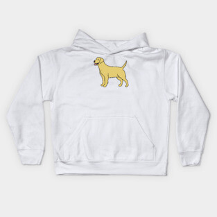 Yellow Labrador Kids Hoodie