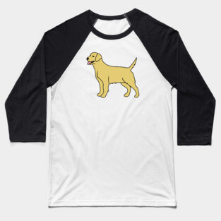 Yellow Labrador Baseball T-Shirt