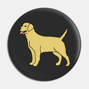 Yellow Labrador Pin