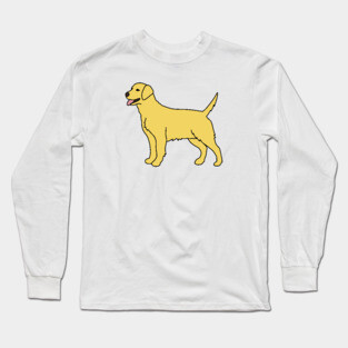 Yellow Labrador Long Sleeve T-Shirt