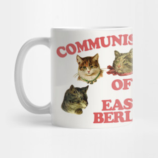 Communist Cats Of East Berlin //// Retro Style Cat Lover Gift! Mug