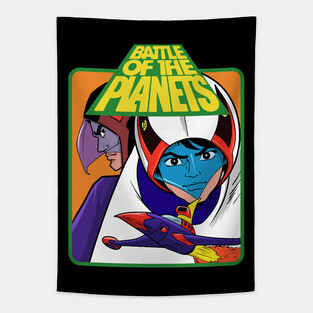 Battle of the planets Tapestry