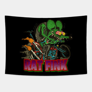 Classic Rat Fink Tapestry