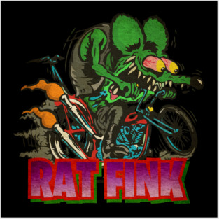 Classic Rat Fink Posters and Art