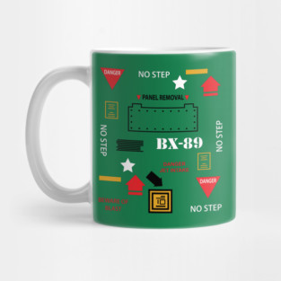 GI JOE inspired Decal TEE Mug