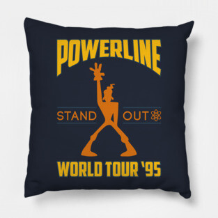 Powerline Concert Tee Pillow