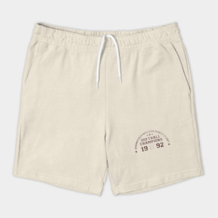 Springfield Nuclear Power Plant Softball Champs (Color) Shorts