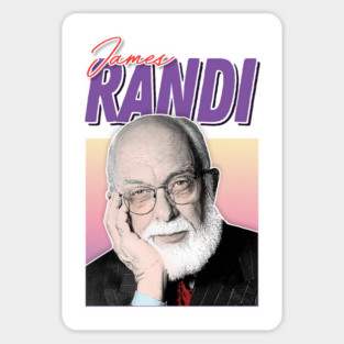 James Randi / Skeptic Aesthetic Fan Design Sticker