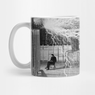 Nikola Tesla - Public Domain Mug
