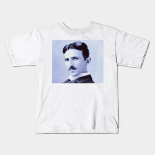 Nikola Tesla - Public Domain (1890) Kids T-Shirt