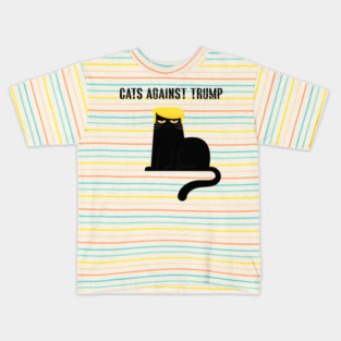 Cats Against Trump Kids T-Shirt