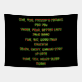 Horror Lullaby Tapestry