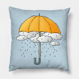 Umbrella Rain Pillow