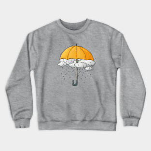 Umbrella Rain Crewneck Sweatshirt