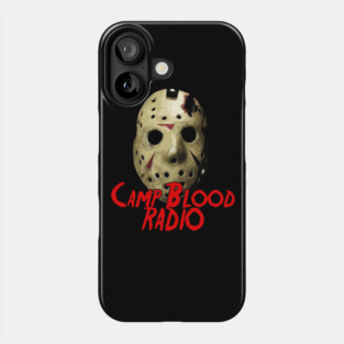 Camp Blood Radio Friday the 13th Phone Case