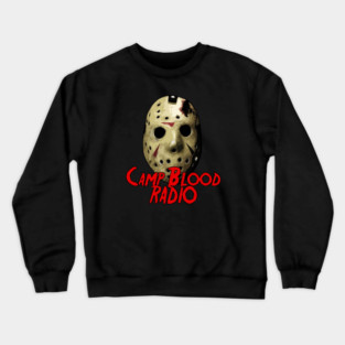 Camp Blood Radio Friday the 13th Crewneck Sweatshirt