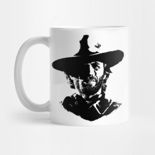 Clint Eastwood Portrait Mug