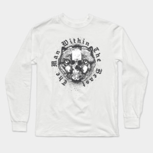 Wolf (Black) Long Sleeve T-Shirt