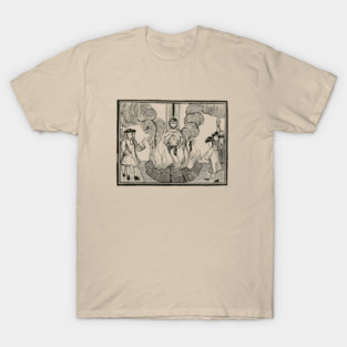 Joan or Arc Woodcut Design T-Shirt
