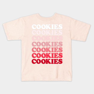 COOKIES retro gradient Kids T-Shirt