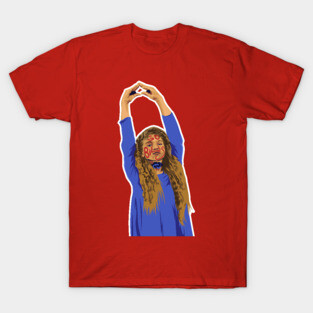 Boy Meets World Topanga Buffalo Bills T-Shirt