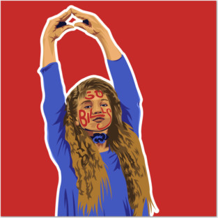 Boy Meets World Topanga Buffalo Bills Posters and Art