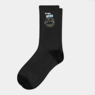 Black Nerd Socks