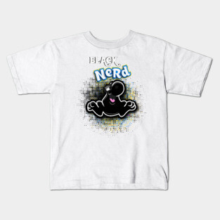 Black Nerd Kids T-Shirt