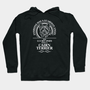 Cairn Terrier Guardian Angel dog mom Hoodie