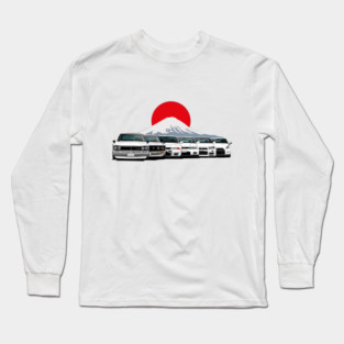 GT-R Generations Long Sleeve T-Shirt