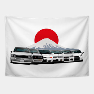 GT-R Generations Tapestry