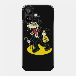 Big Bad Wolf Money Bags Phone Case