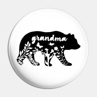 Grandma Bear Pin