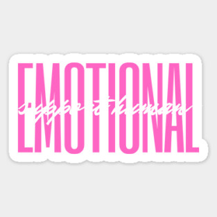 Emotional support human Magnet