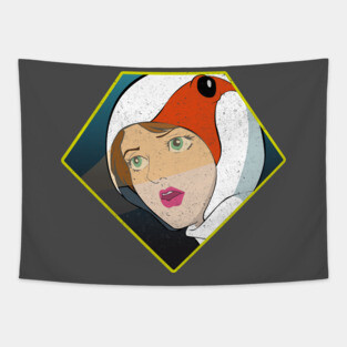 Battle of the Planets Princess Tapestry