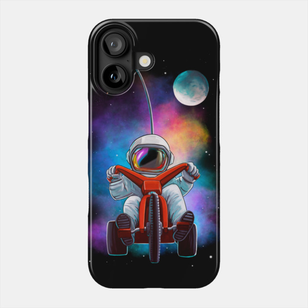 Big Wheels in Space Phone Case by Rocket Girl
