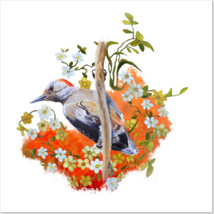Gardenwatch Woodpecker Posters and Art