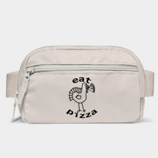 Eat Pizza for Thanksgiving Outline Bag