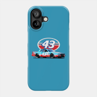 The King 43 Winston Cup Car Phone Case
