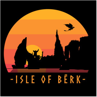 Isle of Berk ✅ Posters and Art