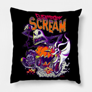 Everybody Scream Pillow
