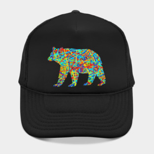 A bear as colorful as you are Hat
