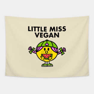 Little Miss Vegan Tapestry